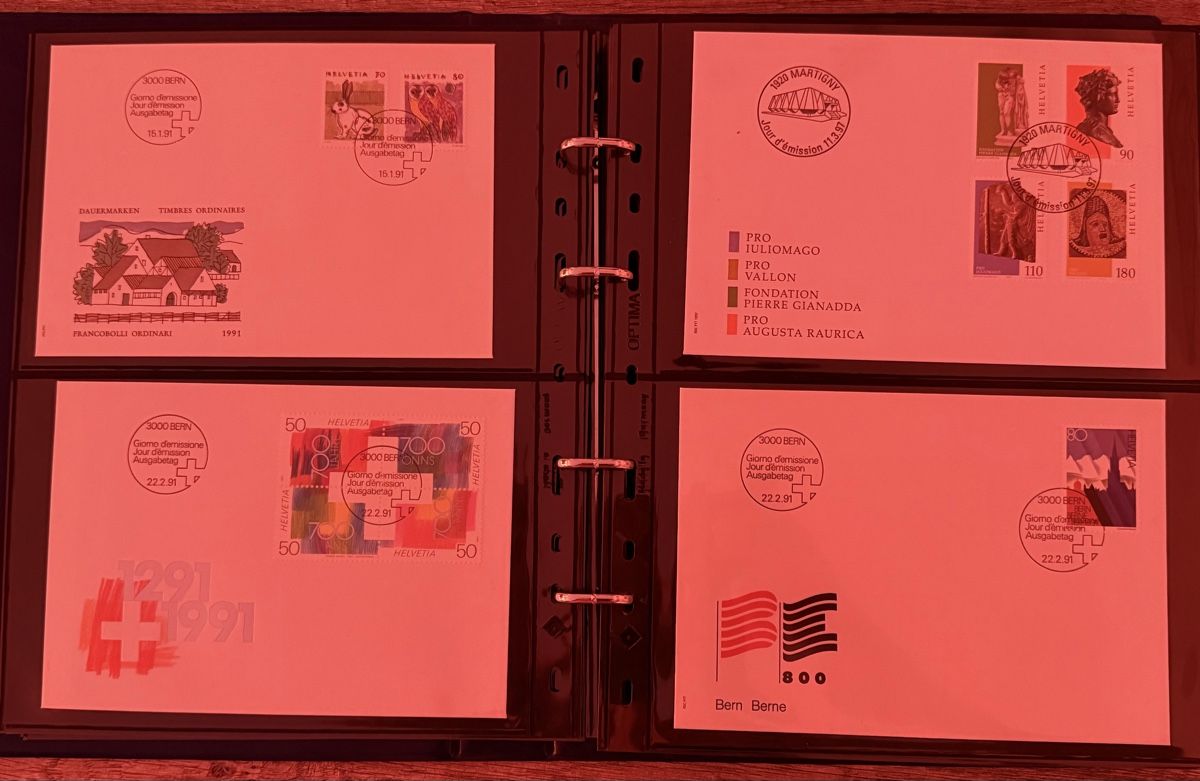 Album: Album avec FDC Suisse  – Usato da Petit-Lancy venduto da Solcarm 3