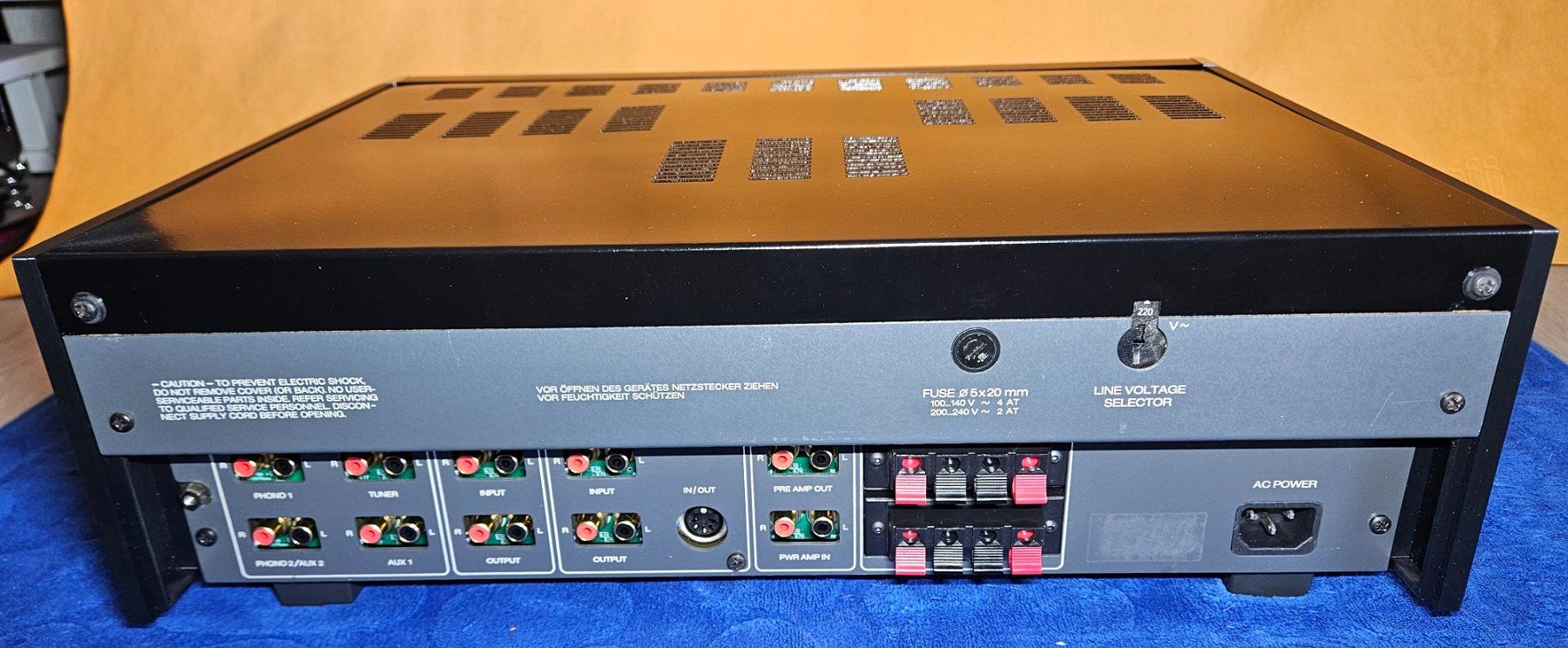 Revox Verstärker: Revox B750 MK2 – Amplificateur entièrement restauré – Neu (gemäss Beschreibung) aus St-Cierges von Pestol 1