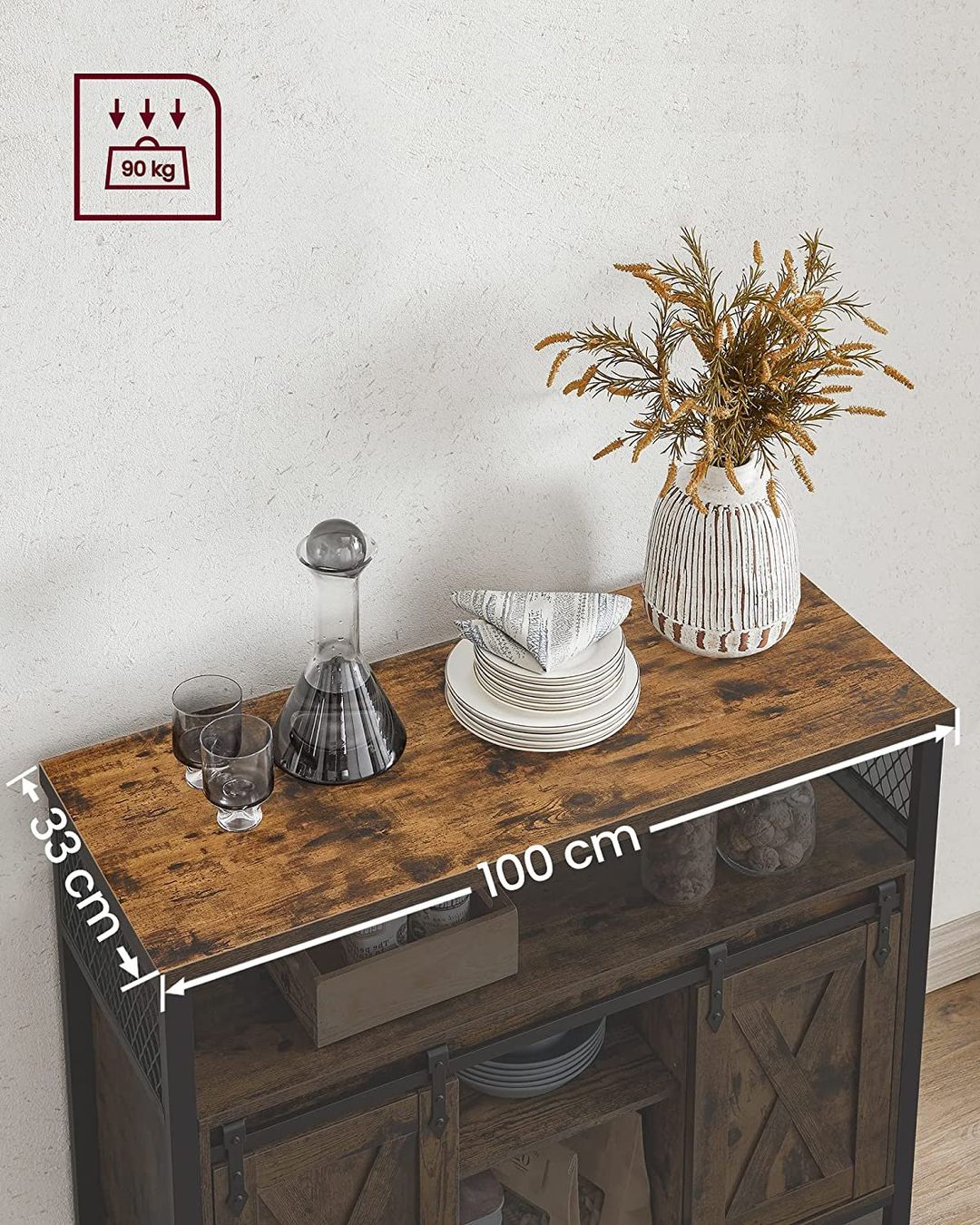 Credenze: Industrie design Sideboard Küchenschrank konsolentisch‪ – Nuovo e nell'imballaggio originale da Lopagno venduto da CLep 3