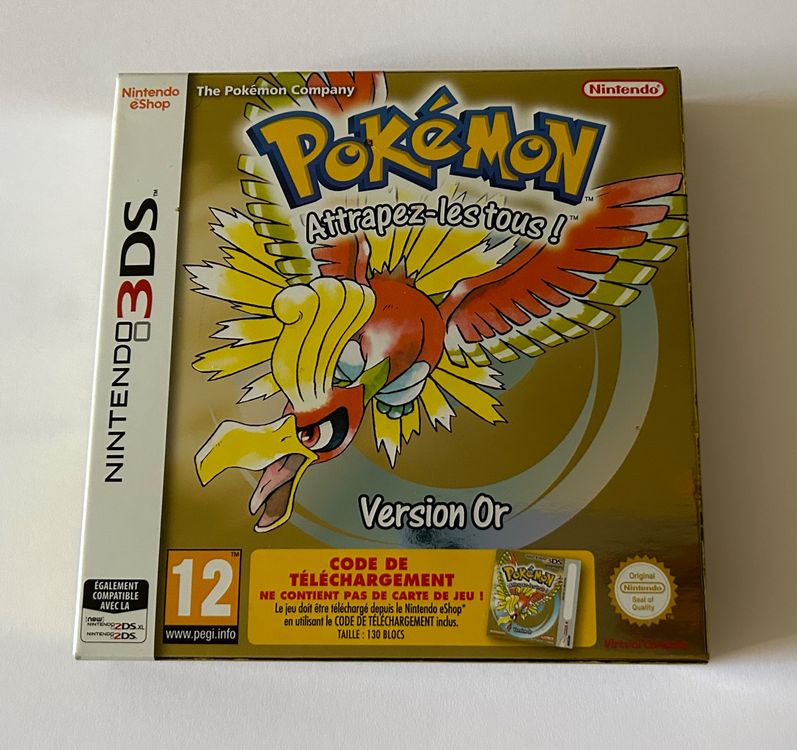 Pokémon version Or 3DS code de téléchargement Kaufen auf Ricardo