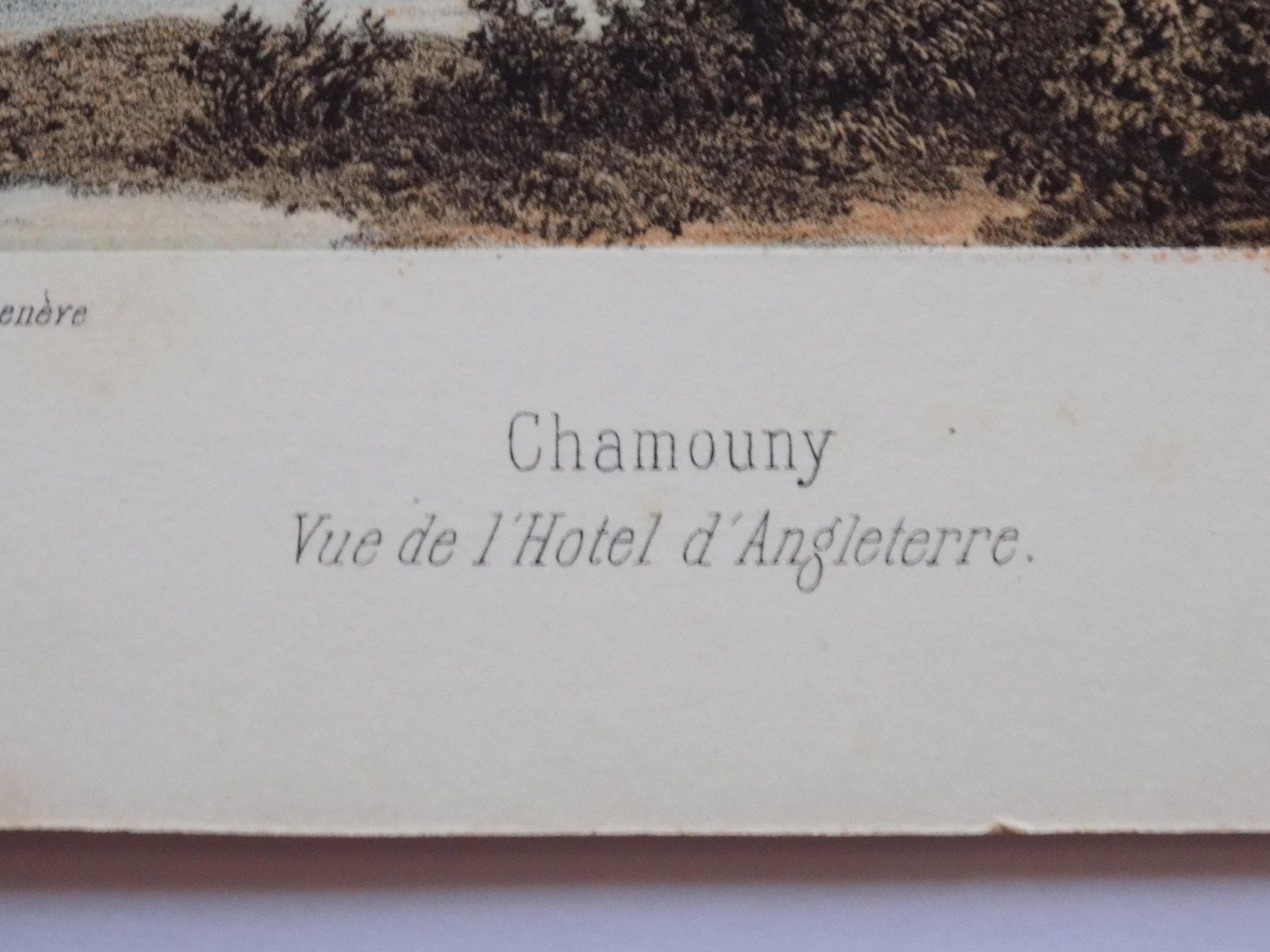 Incisioni: Chamonix Chamouny – Usato da Risch venduto da Rischli15 2