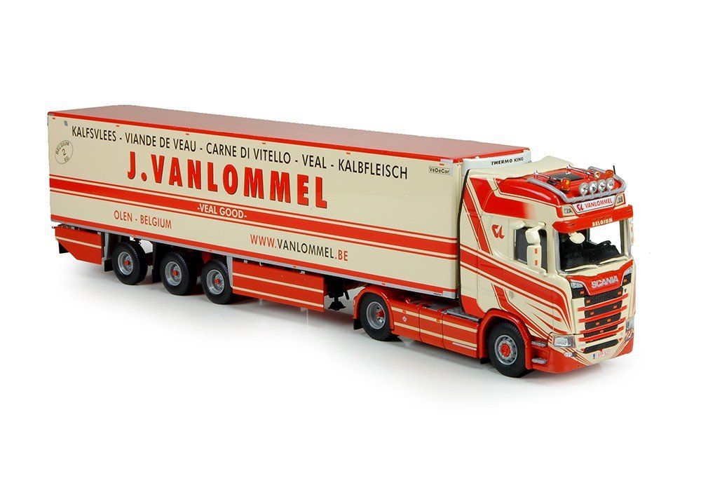 Tekno Kit di modellismo & Modellini statici: Tekno 72741 Scania van Lommel – Nuovo e nell'imballaggio originale da Dagmersellen venduto da FBM-Bacheli 3