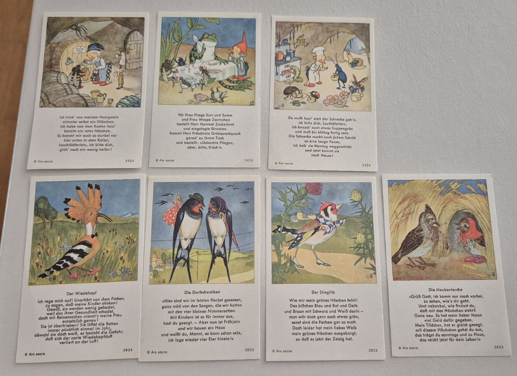 Cartes à collectionner: Vintage Ars Sacra Fleißbildchen – D'occasion à Spiez par topcastro22