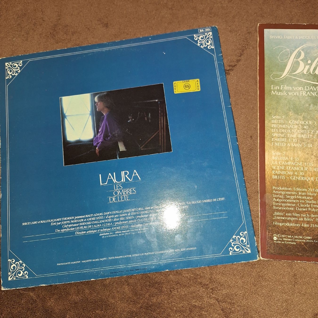 Schallplatten: 2 Schallplatten: Bilitis, Laura – Gebraucht aus Winterthur von Goldpipau 2