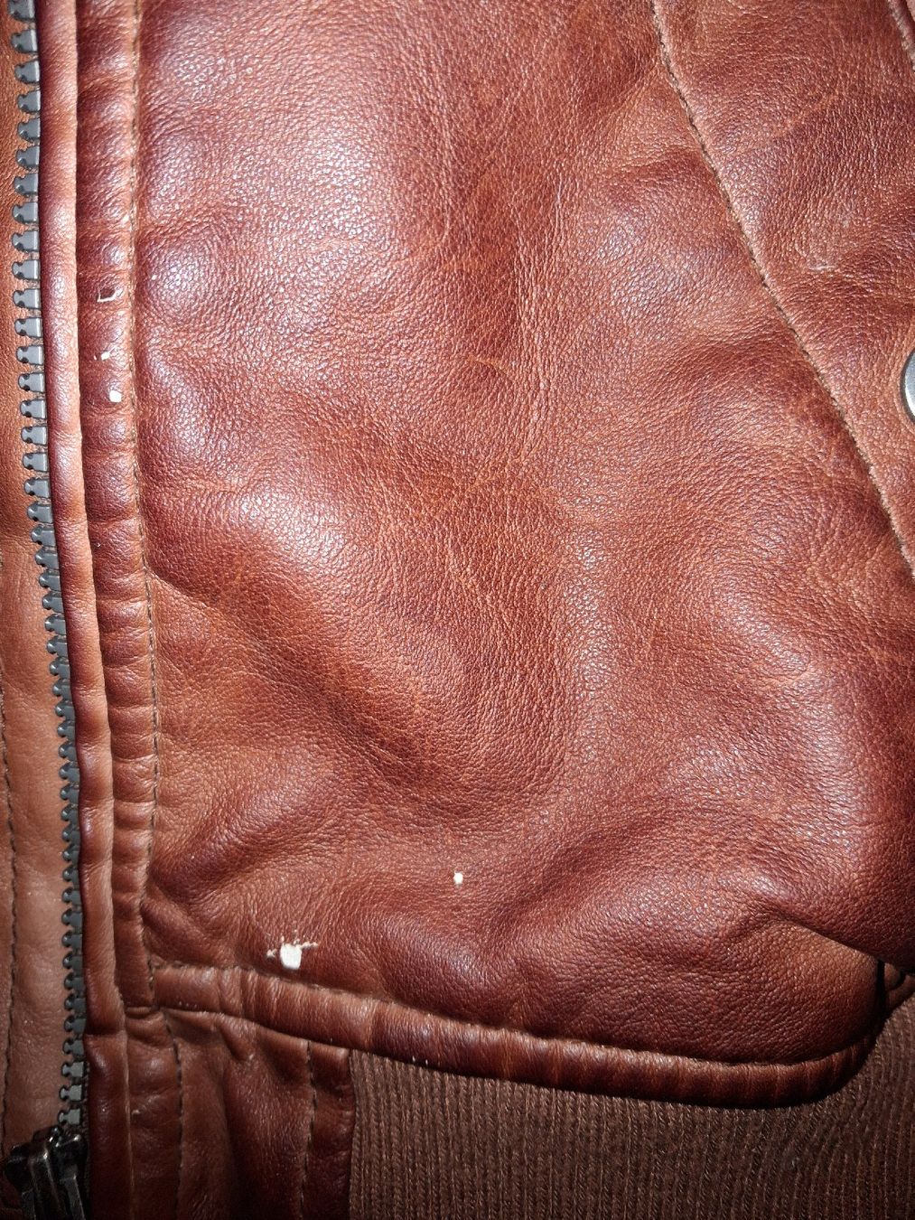 Giacche & Cappotti: Coole Lederjacke mit Kapuze, Grösse 128 – Usato da Weiach venduto da Musikmaengu 3