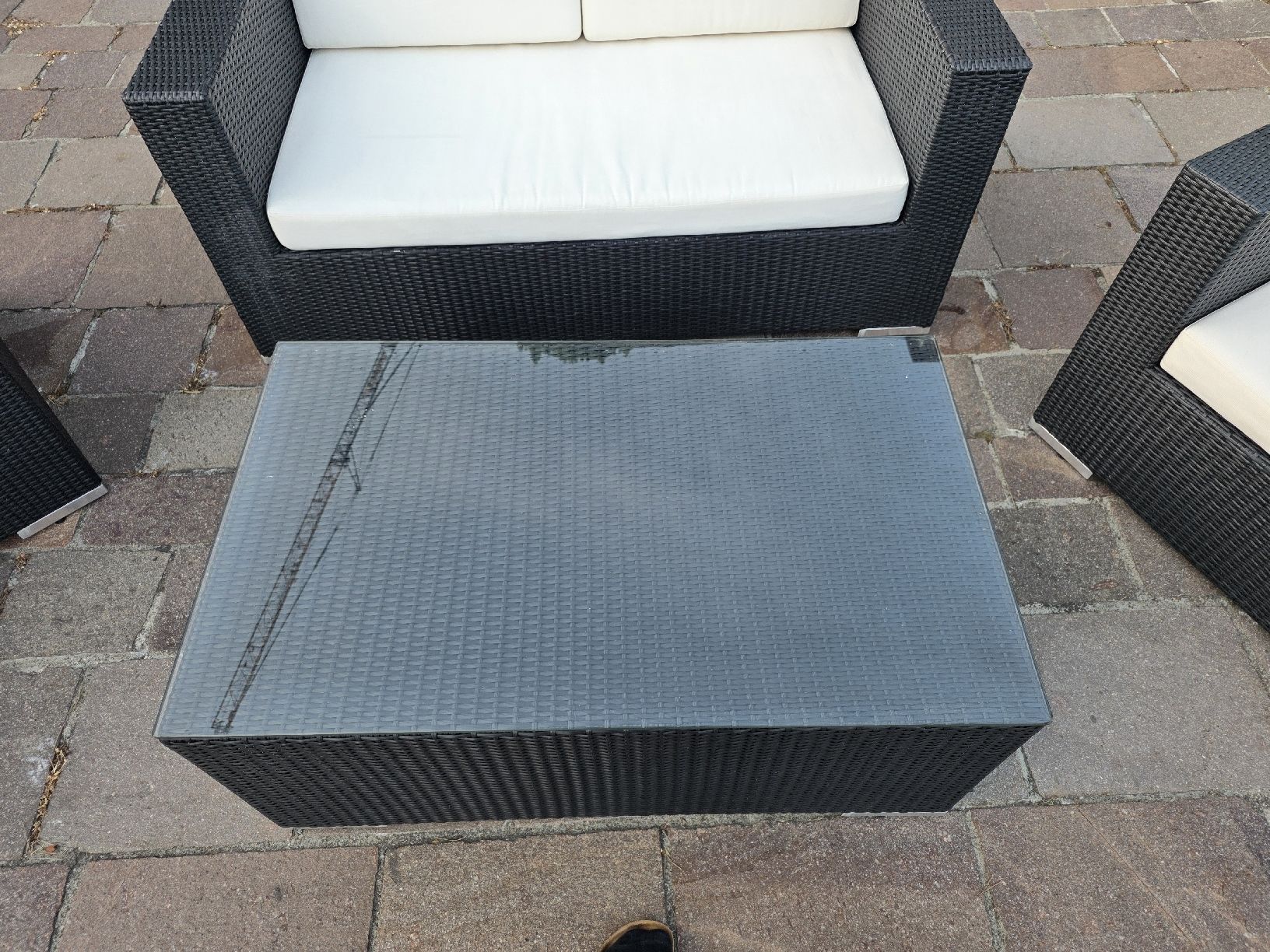 Set di tavolo e panche: Rattan Gartenlounge – Usato da Bäretswil venduto da xxflockixx 6