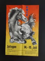Knie Plakat 1975 Hans Erni 35x53cm.