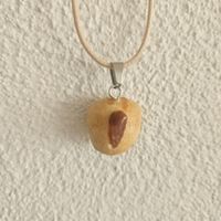 Baumperlen - Kette ( Steinchen)