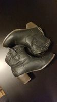 MBT Ladies Ankle Boots Size 39, Black Leather, Studded