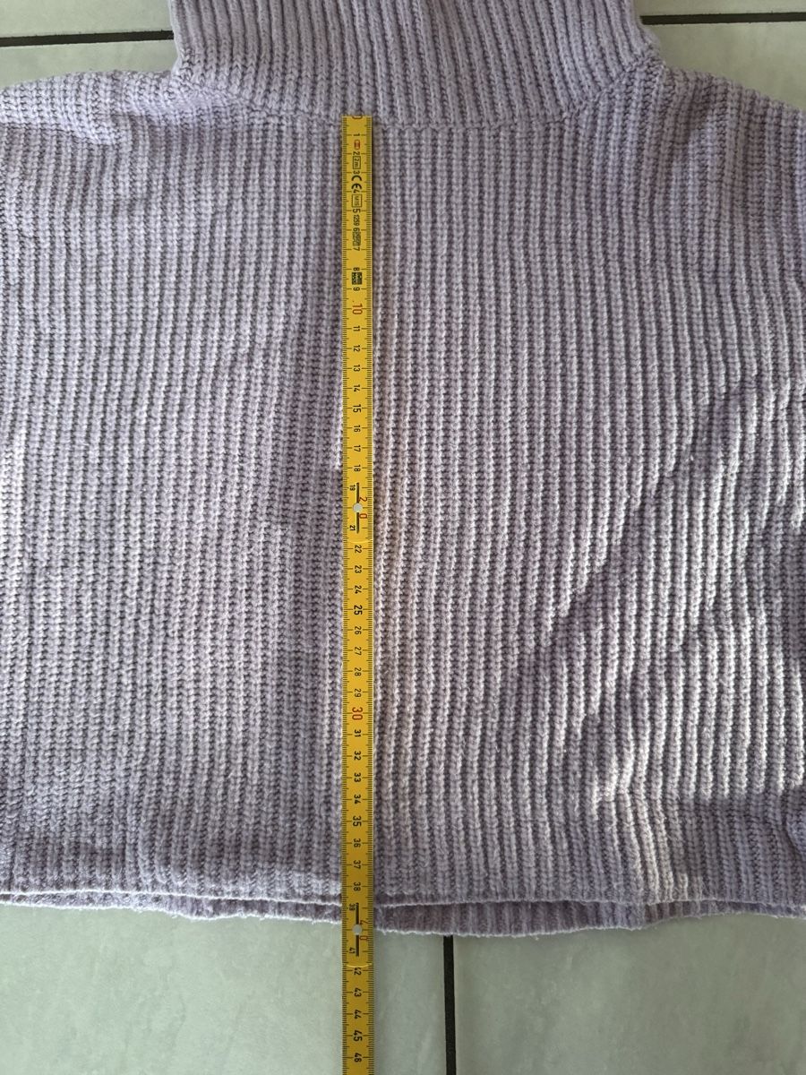 Pulls & Sweat-shirts: Lila Strickpullover mit Rollkragen – D'occasion à Hergiswil NW par kaufe_bei_kaufmann 4