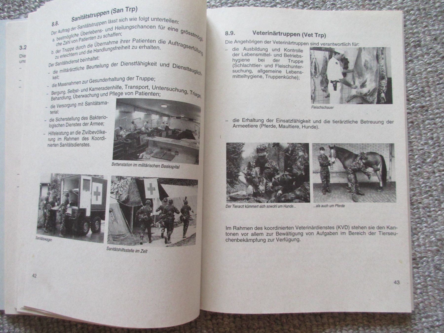 Libri: Reglement der Schweizer Armee "Kleine Heereskunde" Juli 2000 – Usato da Schafisheim venduto da reno007 6