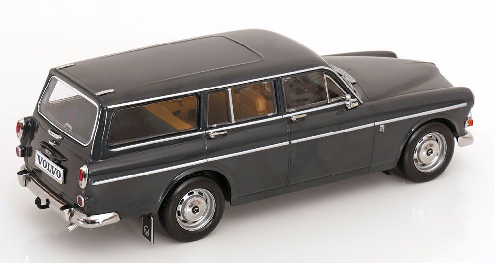 Volvo Modellini d'auto: VOLVO AMAZON KOMBI 1966 GRAU 1:18 NOREV – Nuovo e nell'imballaggio originale da Suhr venduto da Moebelsiralfred 1