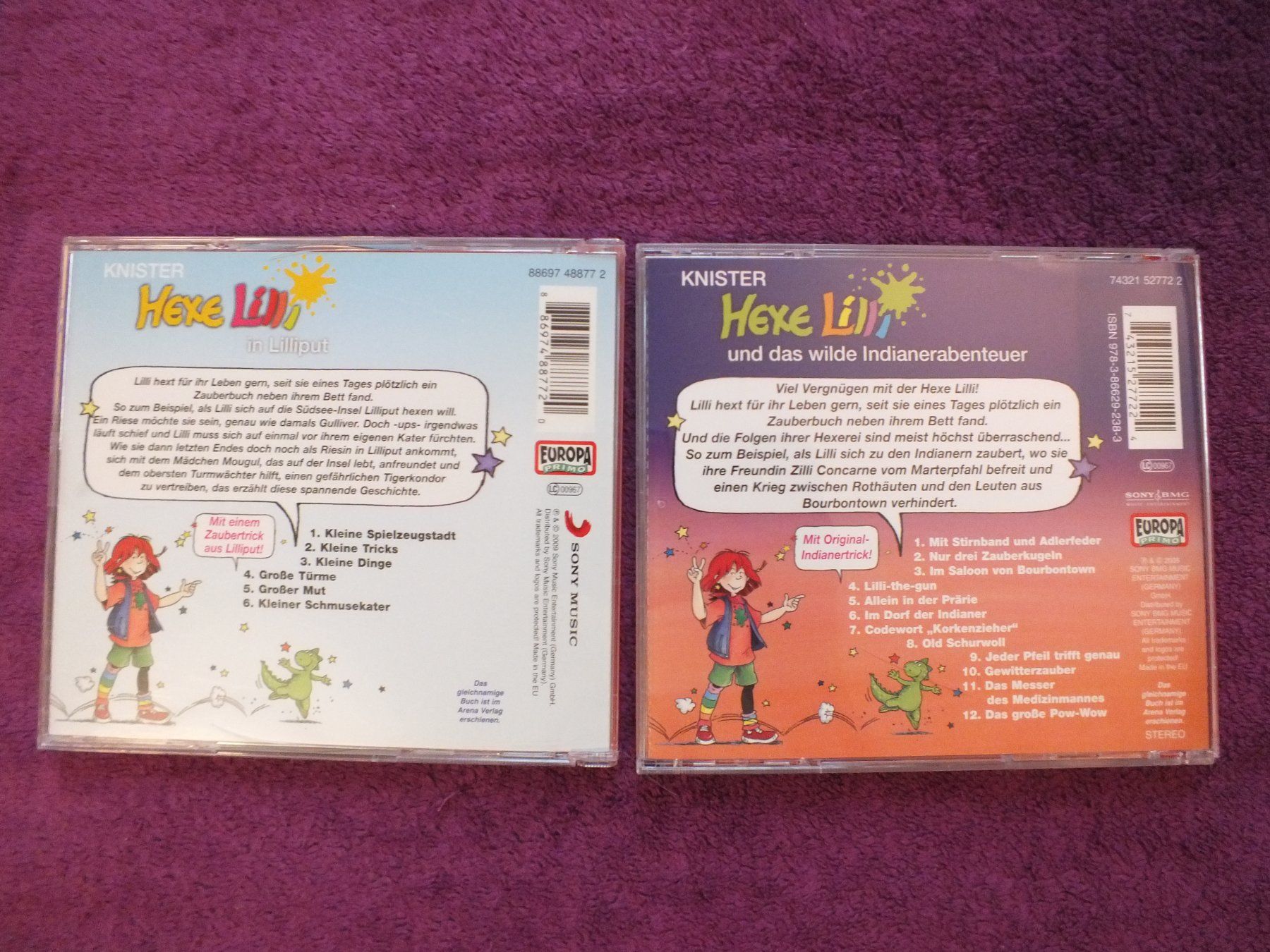 CD: 6 - Hexe Lilli - Hörspiel CD´s – Usato da Müllheim Dorf venduto da Seeeule01 2