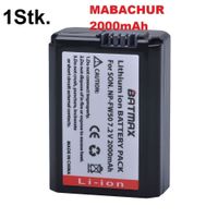 Akku NP-FW50 2000mAh für Sony Alpha 55 NEX-3D, NEX-3K NEX-5,