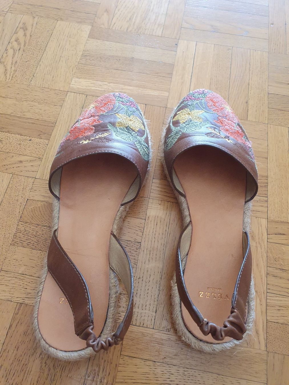 Scarpe da donna: Espadrilles Ledersandalen, Gr. 37 – Nuovo (secondo la descrizione) da Genève venduto da sve_kk28 1