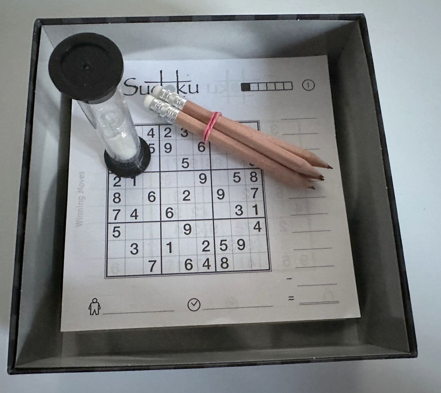 Spiele: Sudoku das Spiel - unbenützt – Neu (gemäss Beschreibung) aus Samedan von Gischpel25