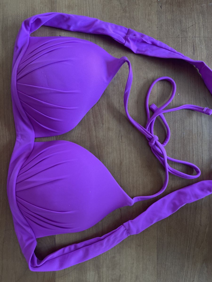 Costumi da bagno & Bikini: Purple / Pink bikini top with padding, size S, summer look – Usato da Zürich venduto da kleinesgrau 1