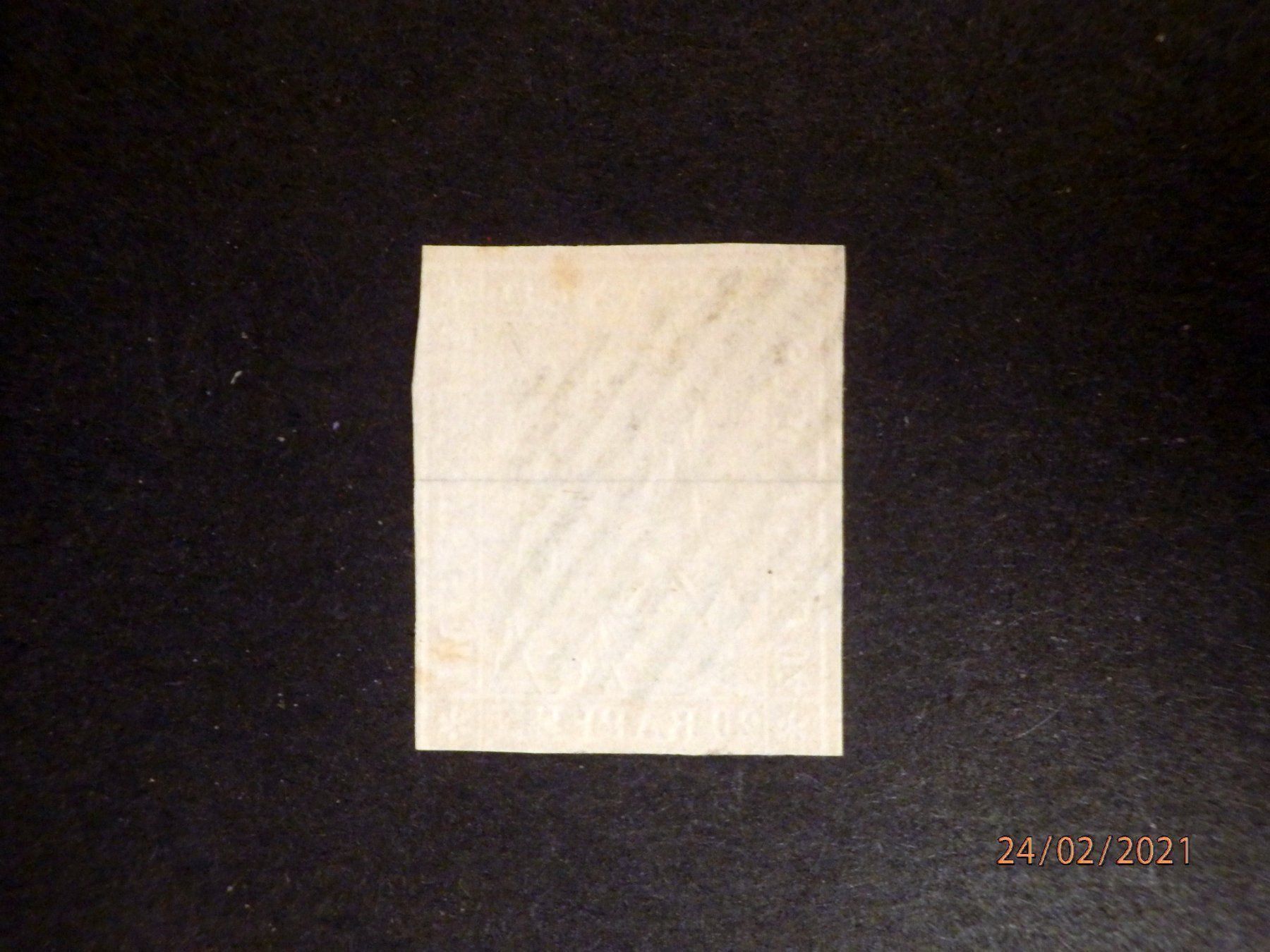 Alle Briefmarken: Strubel, 25B, Kat.CHF 240.00, Mängel – Gebraucht aus Ueberstorf von dinbau 2