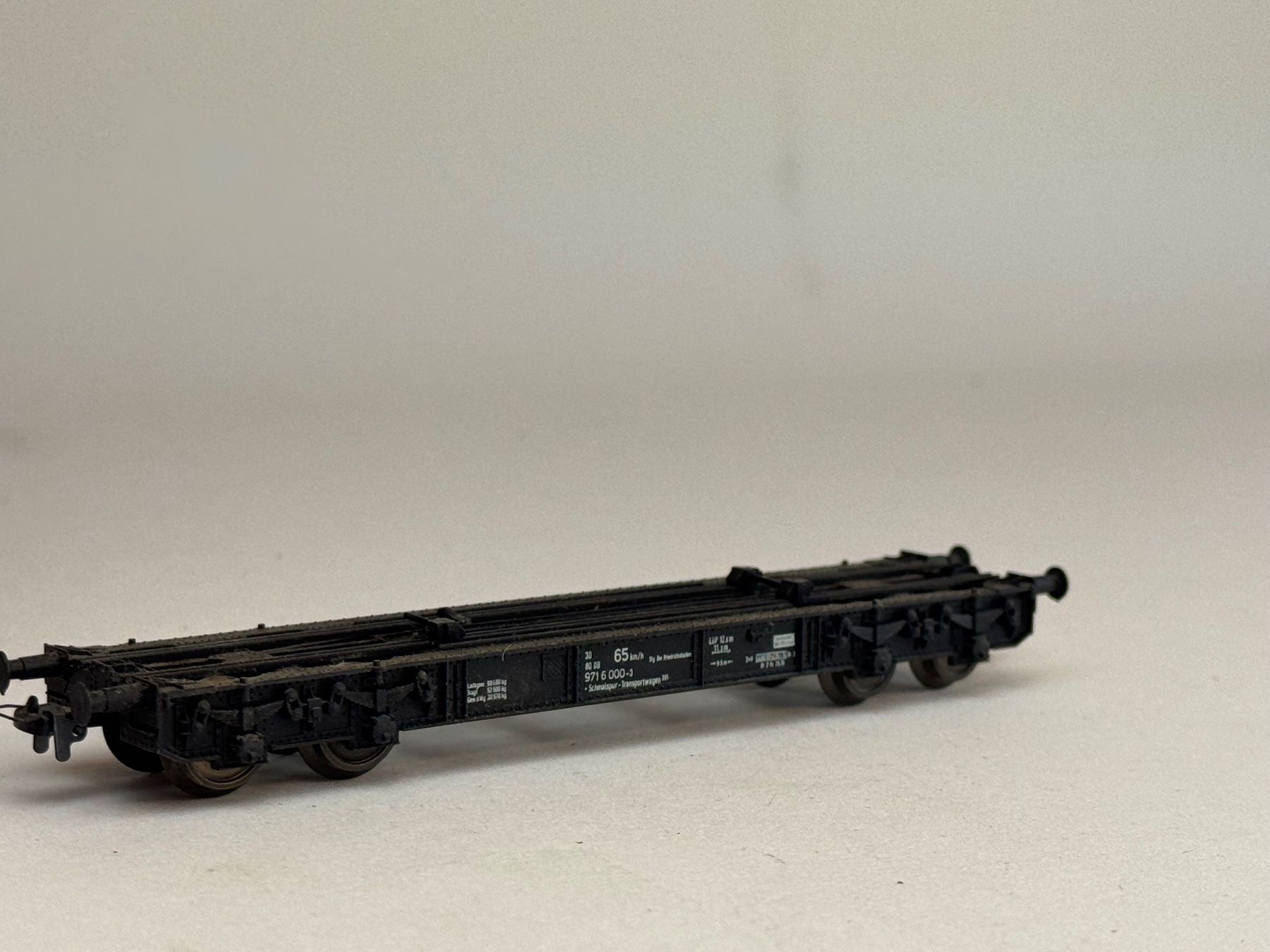 Bemo Modellini di ferrovie: VE1- Bemo Flachwagen – Usato da Elm venduto da Wikmtz