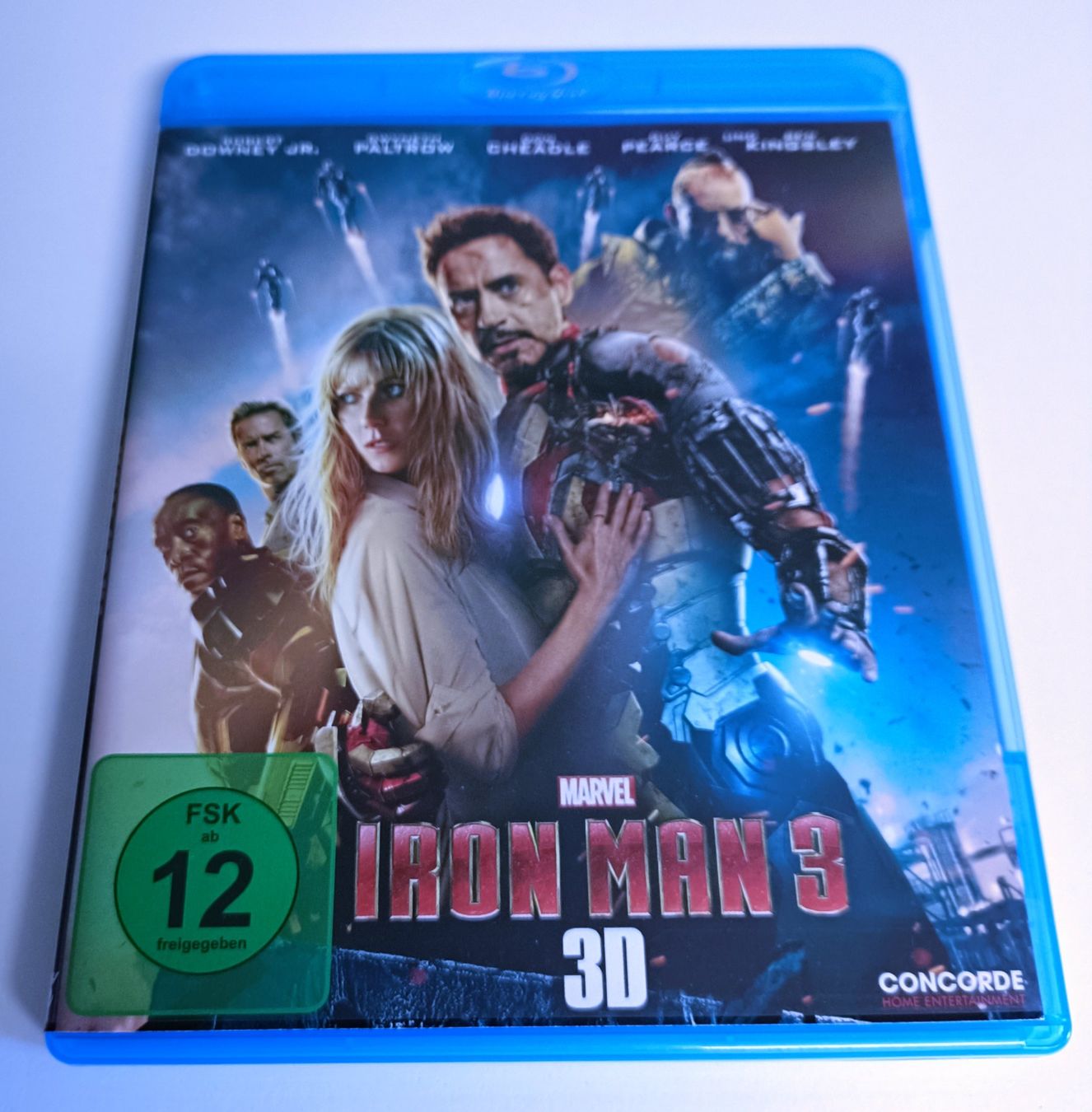 Tutti i DVDs: Iron Man 3 3D (2013) Bluray – Usato da Köniz venduto da Movieportal007
