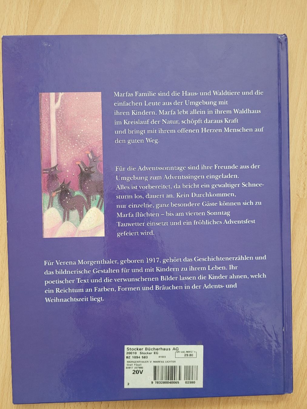 Livres: Adventsbuch "Marfas Lichter" – D'occasion à Perlen par Safari_23 1