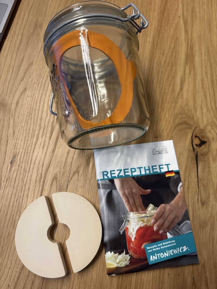 Bicchieri: Fermentierglas & Rezeptheft – Usato da Würenlingen venduto da ulu_sab