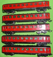 HORNBY-AcHo SNCF-Wagen umgemalt zu FOB mit Märklin Drehgest