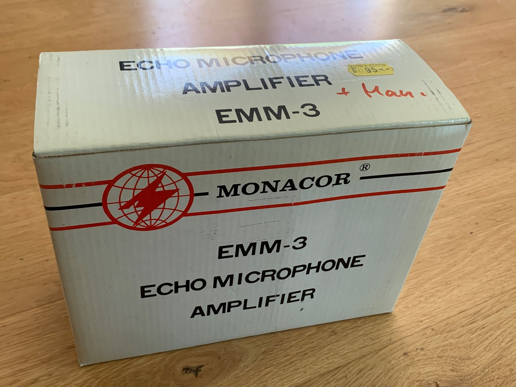Monacor Microfoni: Retro: Monacor EMM-3 Echo Mikrofon Verstärker – Nuovo e nell'imballaggio originale da Wildegg venduto da Elefant42 1