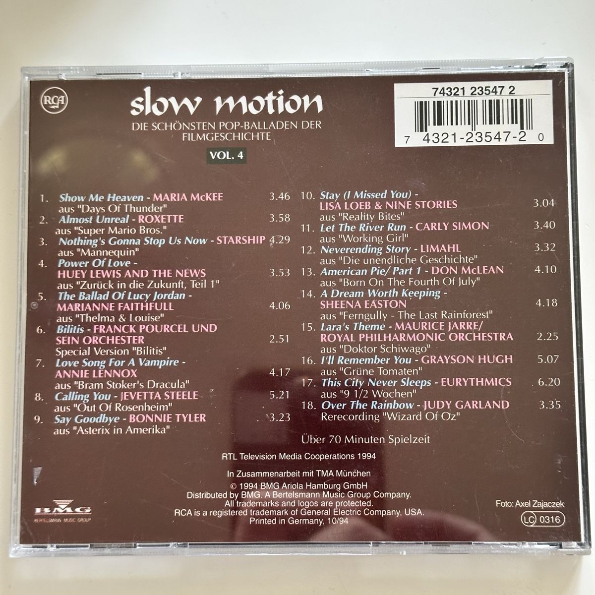 CD: CD "Slow Motion Vol. 4" – Usato da Etzwilen venduto da presley3577 1