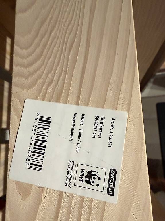 Caisses de transport: Obstharasse – D'occasion à Niederhasli par des_f82m 1