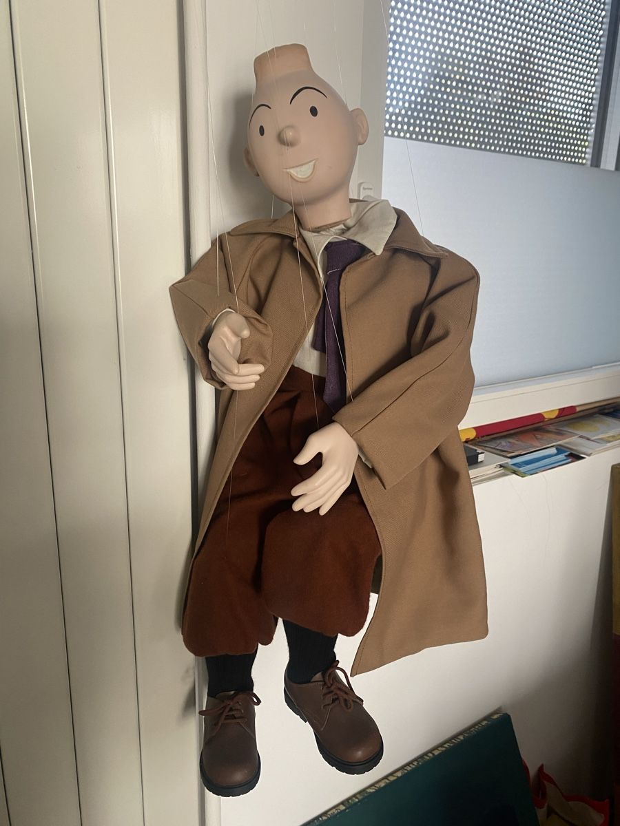 Statuette: Marionette Tintin – Usato da Lausanne venduto da Csamadhi