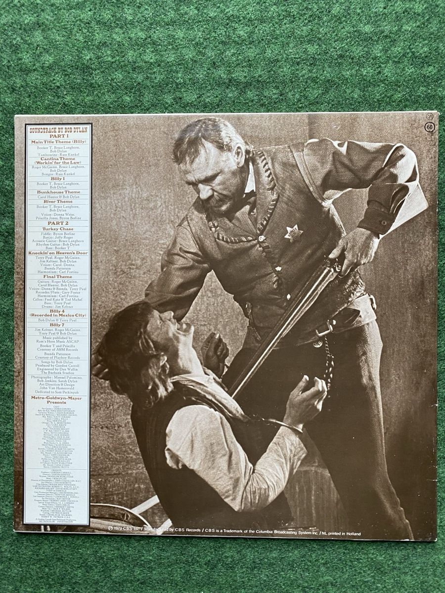 Dischi in vinile: LP Bob Dylan: Pat Garrett & Billy the Kid – Usato da Bolligen venduto da Meanstreak 1