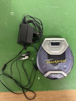 Philips AX2001 Tragbarer CD Player mit Netzteil und Kopfhöre