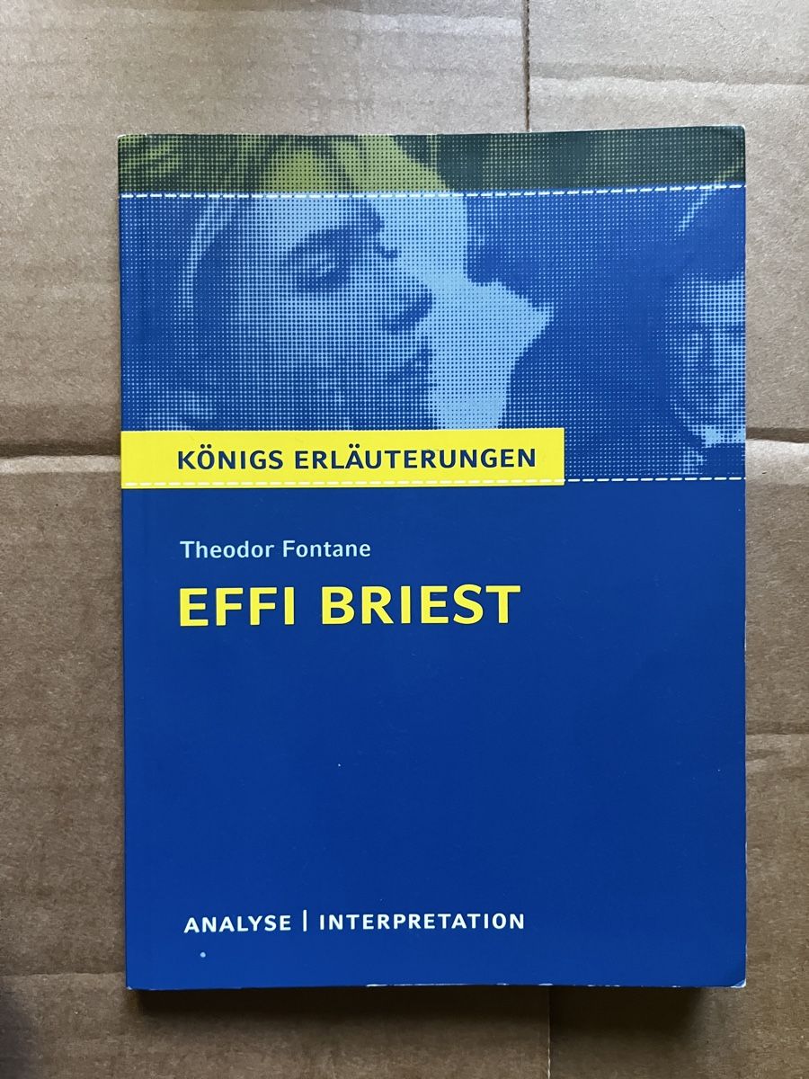 Libri: Effi Briest -Königs Erläuterung – Nuovo (secondo la descrizione) da Lausen venduto da secondhand_basel