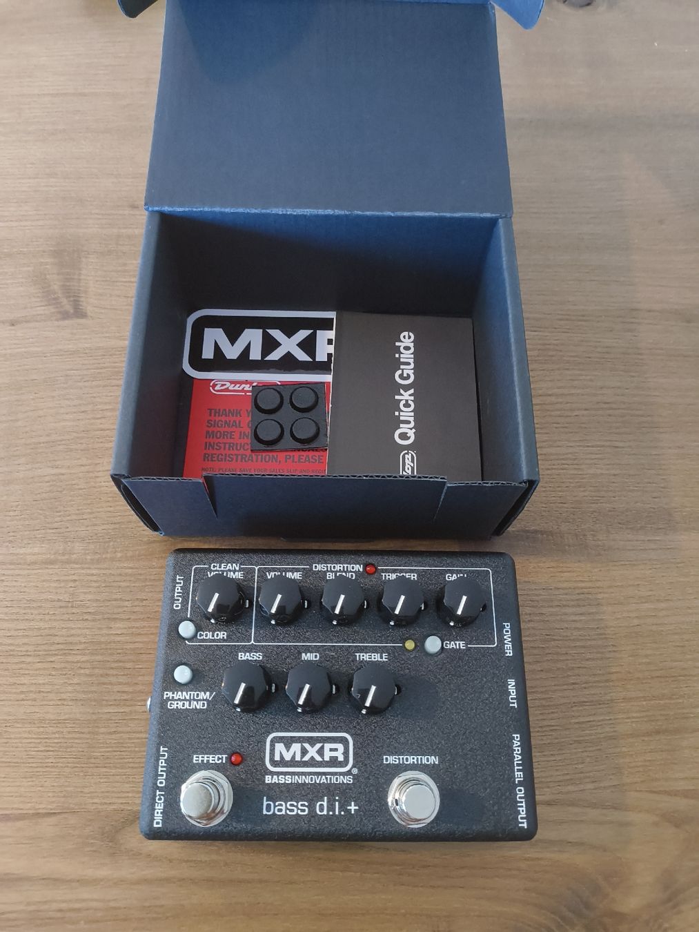 Strumenti musicali: MXR M80 Bass d.i.+ Neupreis:195.- – Nuovo (secondo la descrizione) da Sattel venduto da Orso33