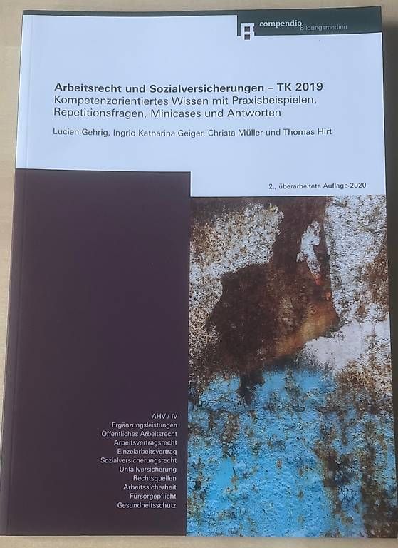 Bücher: Arbeitsrecht und Sozialversicherungen - TK 2019 – Gebraucht aus Bad Zurzach von lor_7hyd