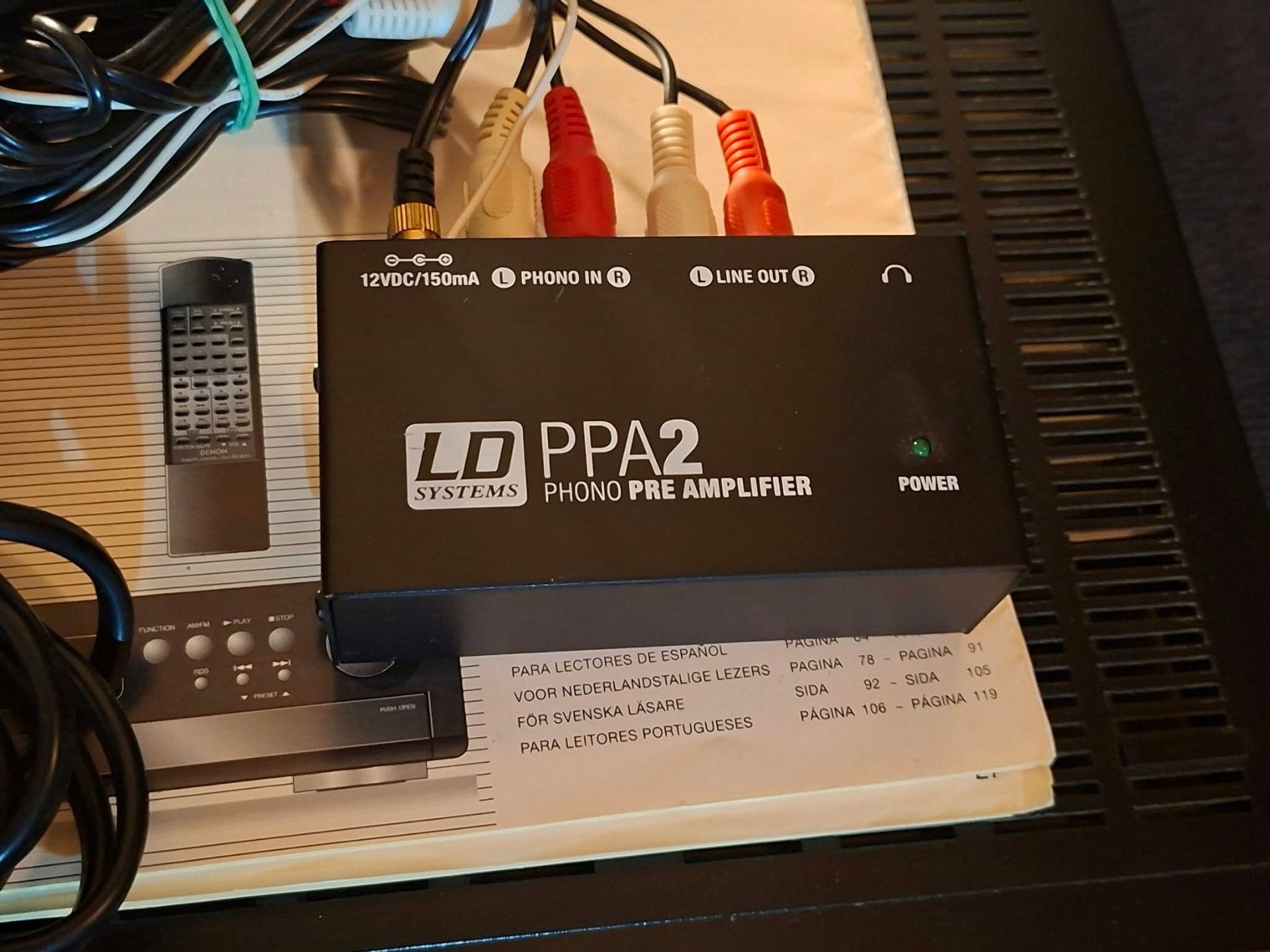 Denon Receiver: Denon RCD-100 +  LD Systems PPA 2 Phono-Preamplifier – Gebraucht aus Wittenbach von Nostalgie1965 3