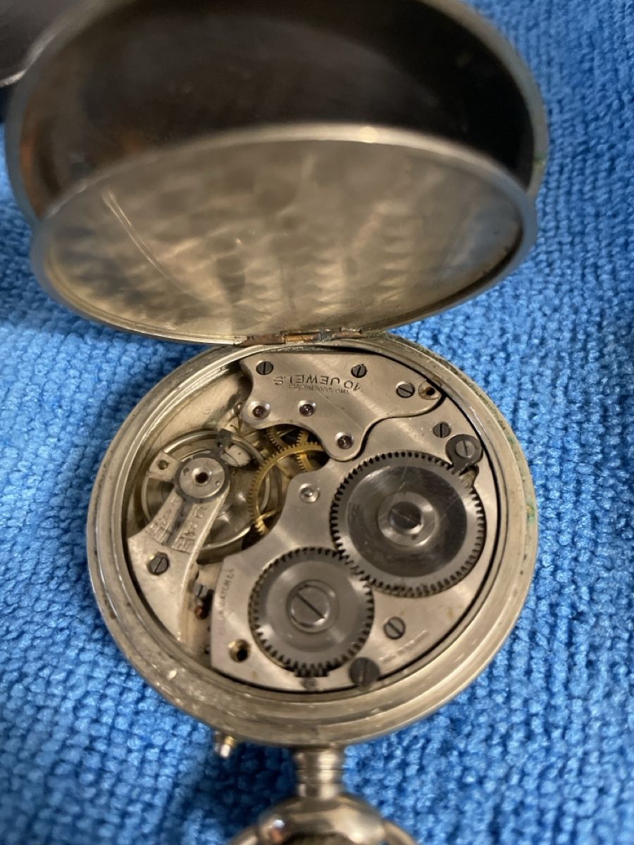 Uhren: Antike Taschenuhr, Silber – Gebraucht aus Abtwil sg von Kueng.MultiOutlet 3
