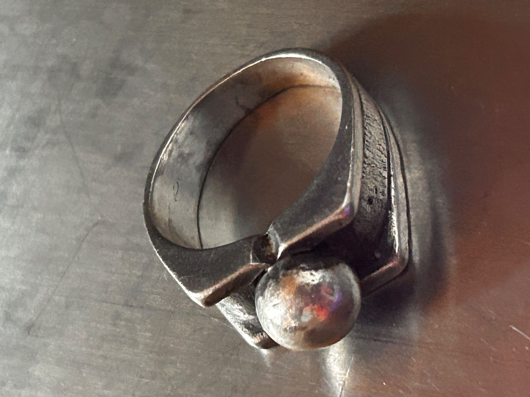 Ringe: Silberring Kugelring Abstrakt (Gr. 52) – Gebraucht aus Laufen von Bellavitaboom 8