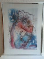 Lithographie "Love" von Heidi Bresinsky gerahmt