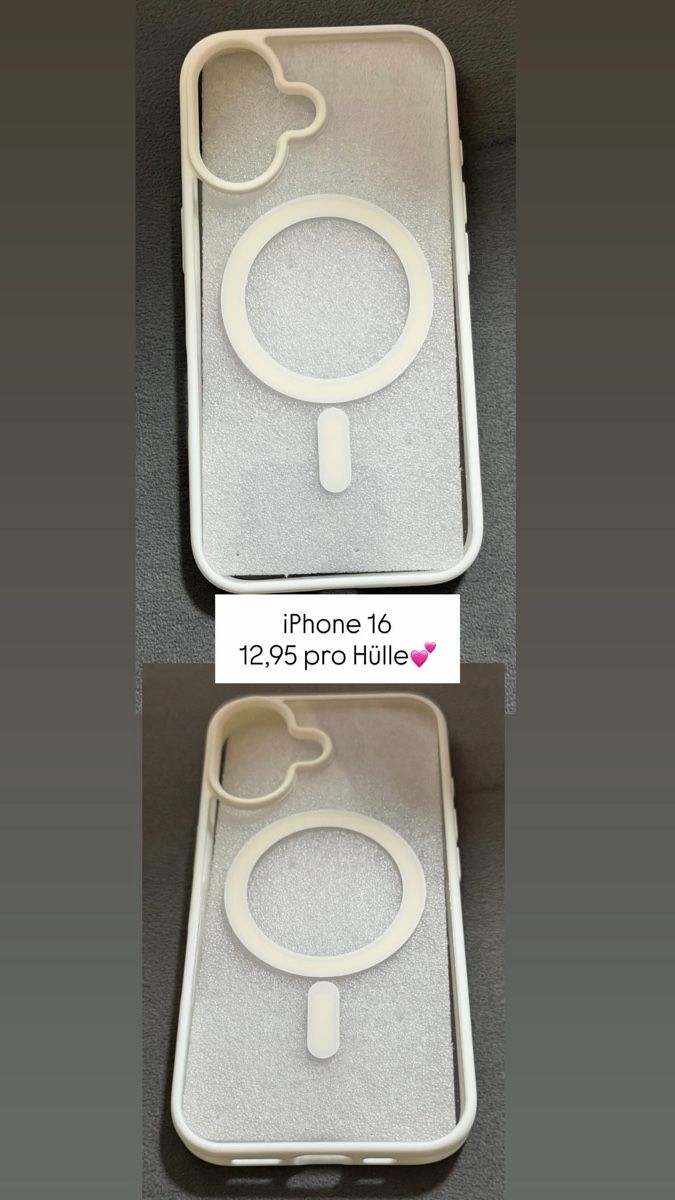 Cover & Protezioni schermo: iPhone 16 Hülle, Magsafe🌸 – Nuovo e nell'imballaggio originale da Wettingen venduto da Joelds98