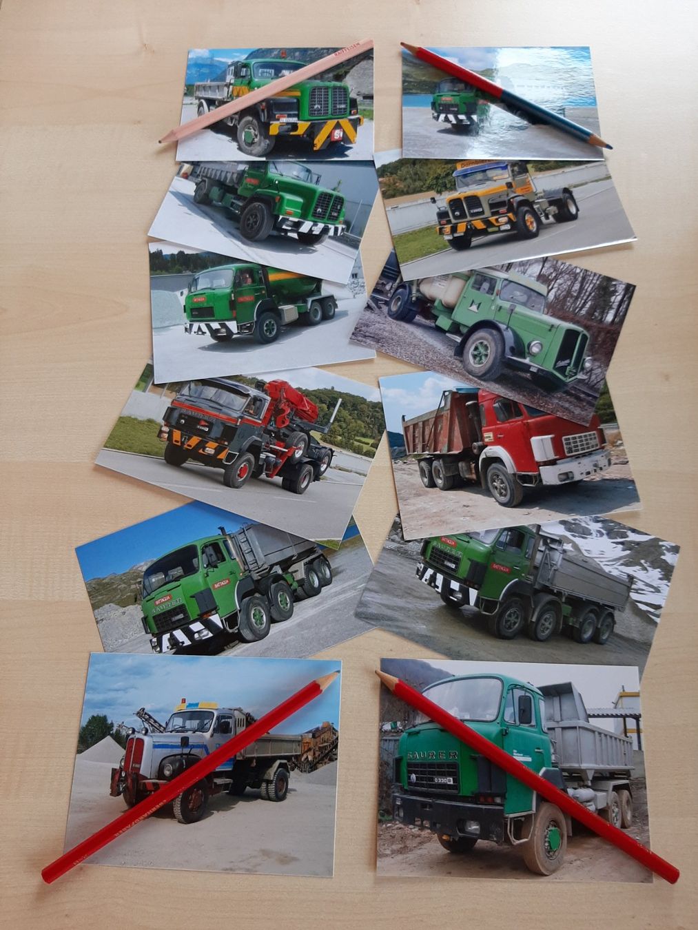 Posters & Illustrations: Saurer Fotos C – Neuf (Voir description) à Ried-Brig par Kawa019