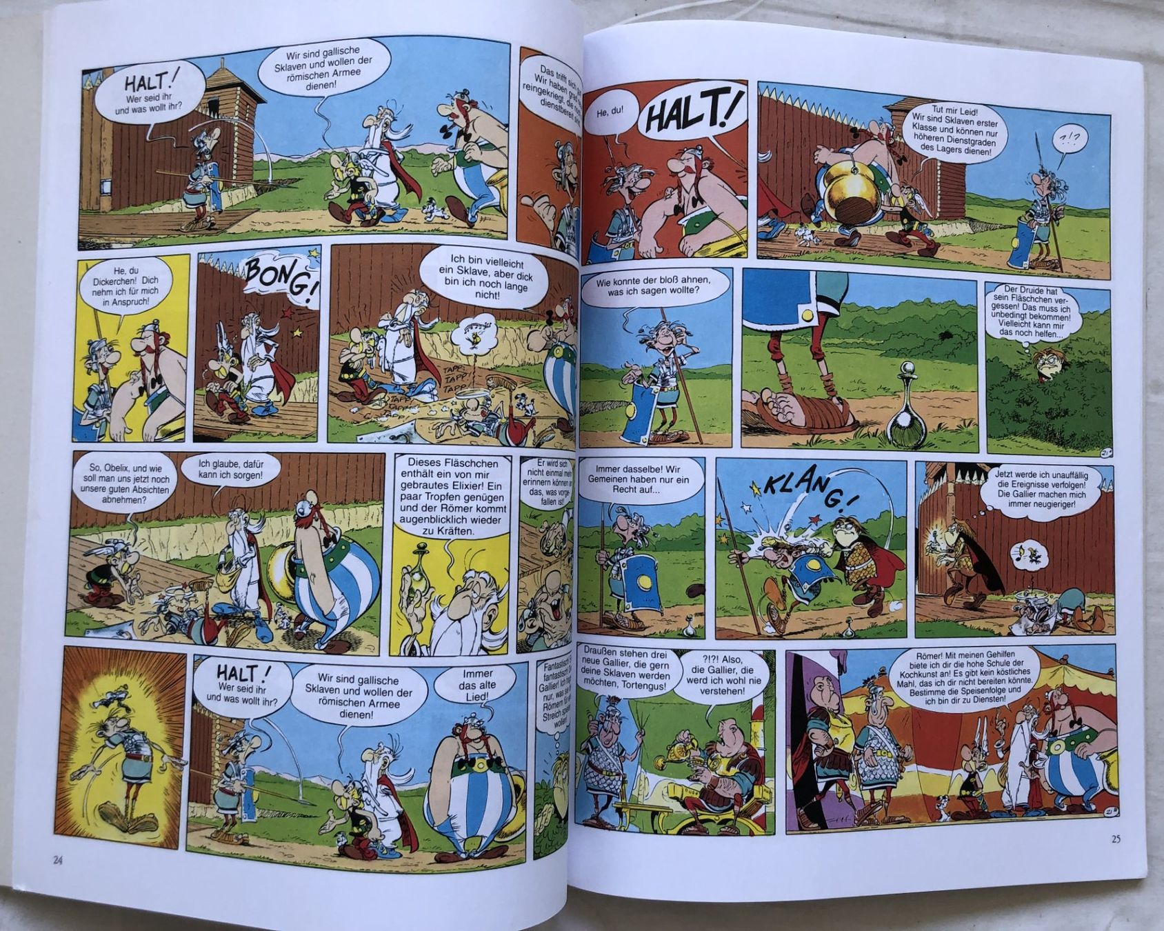 Fumetti: ASTERIX - Band 25 - Der grosse Graben – Usato da Schaffhausen venduto da durruti 4