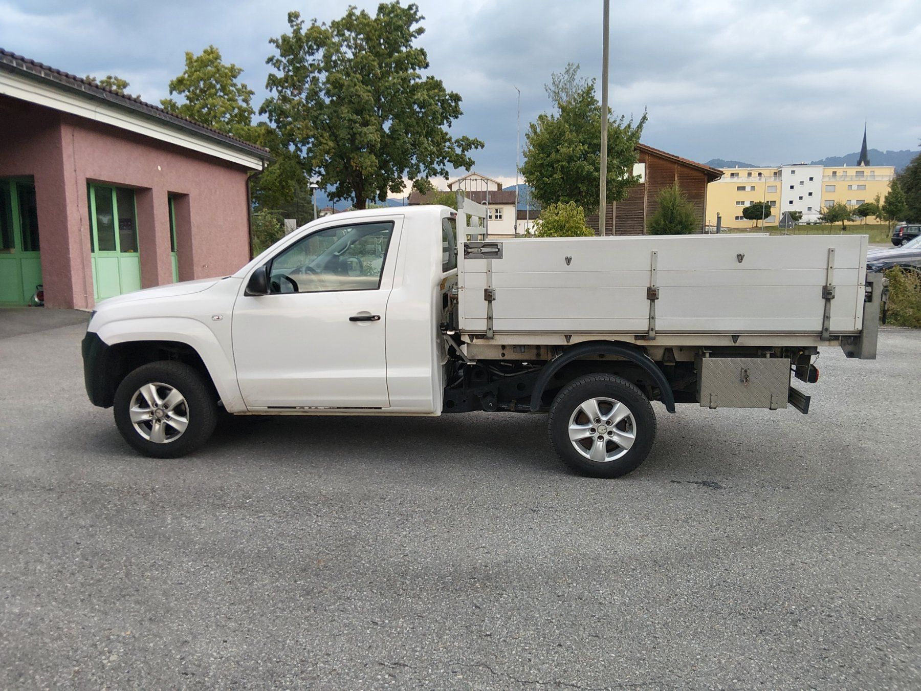 VW Nutzfahrzeuge: VW Amarok 4M mit ALU - Kippbrücke – Gebraucht aus Marbach SG von ScannerOne 2
