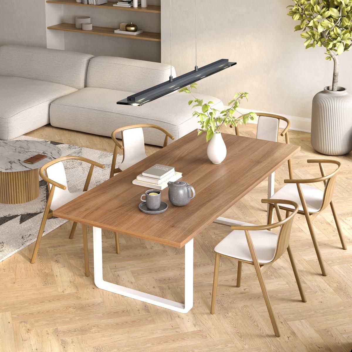 Lampadari & plafoniere: LED Pendelleuchte, Dimmer, 88 cm x 9 cm – Nuovo (secondo la descrizione) da Kreuzlingen venduto da Smart-Light 1