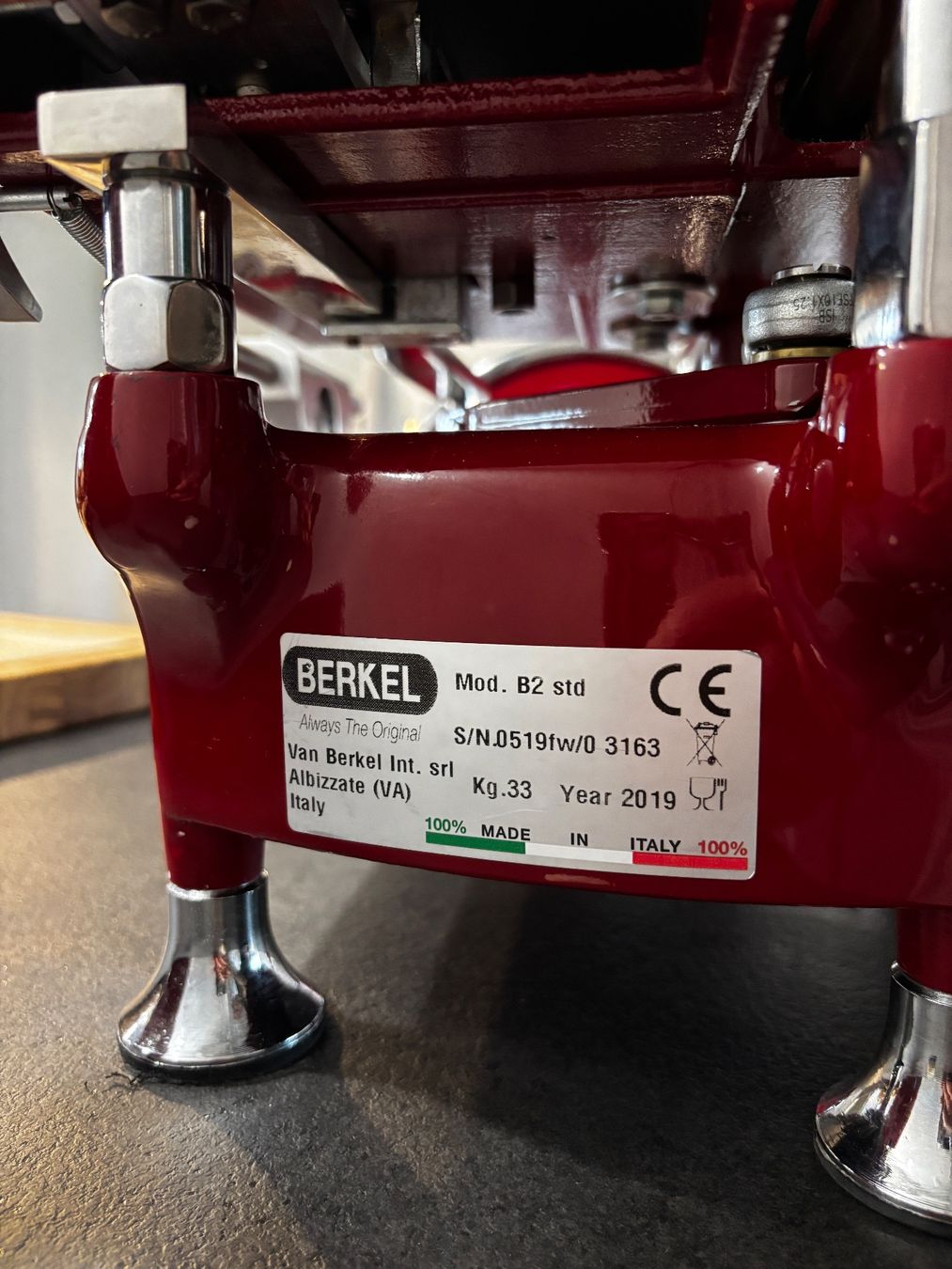 Berkel Elettrodomestici da cucina: Trancheuse BERKEL B2 sans pieds – Usato da Estavayer-le-Lac venduto da ber_dwj9 7