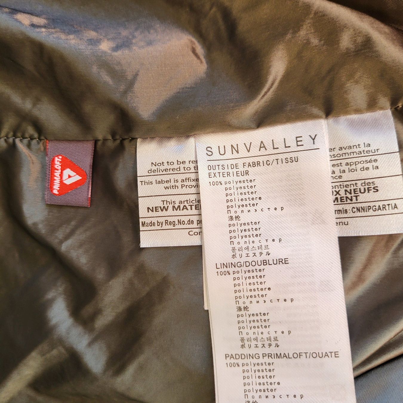 Giacche: SUNVALLEY Primaloft Jacke Dunkelolive Gr. 36/38 – Nuovo (secondo la descrizione) da Tägertschi venduto da TheChange 7