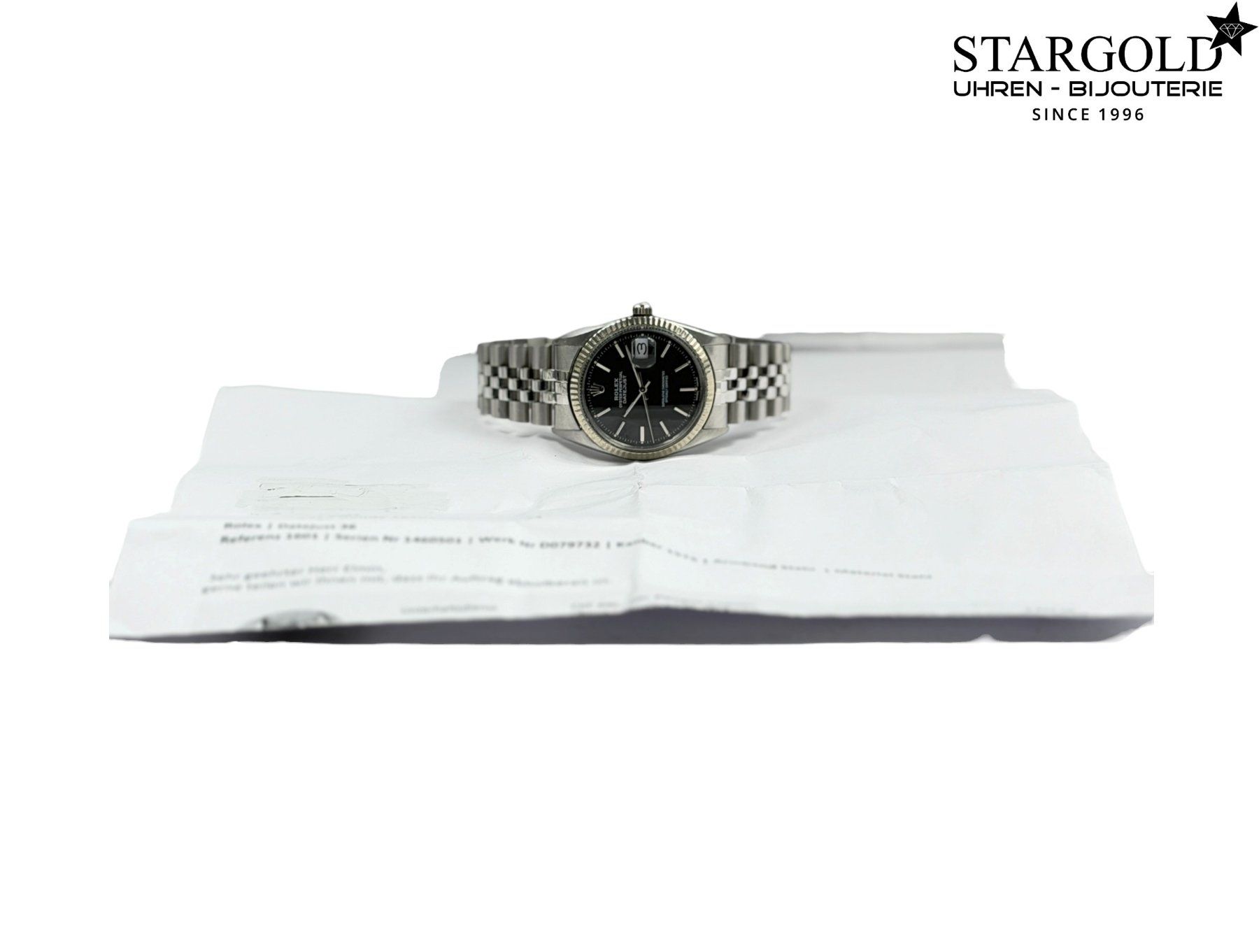 Rolex Orologi: Rolex Datejust 36 - 1601 – Usato da Zürich venduto da Stargold-Uhren 8