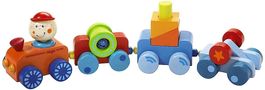 HABA Eisenbahn Zug mit Lokführer