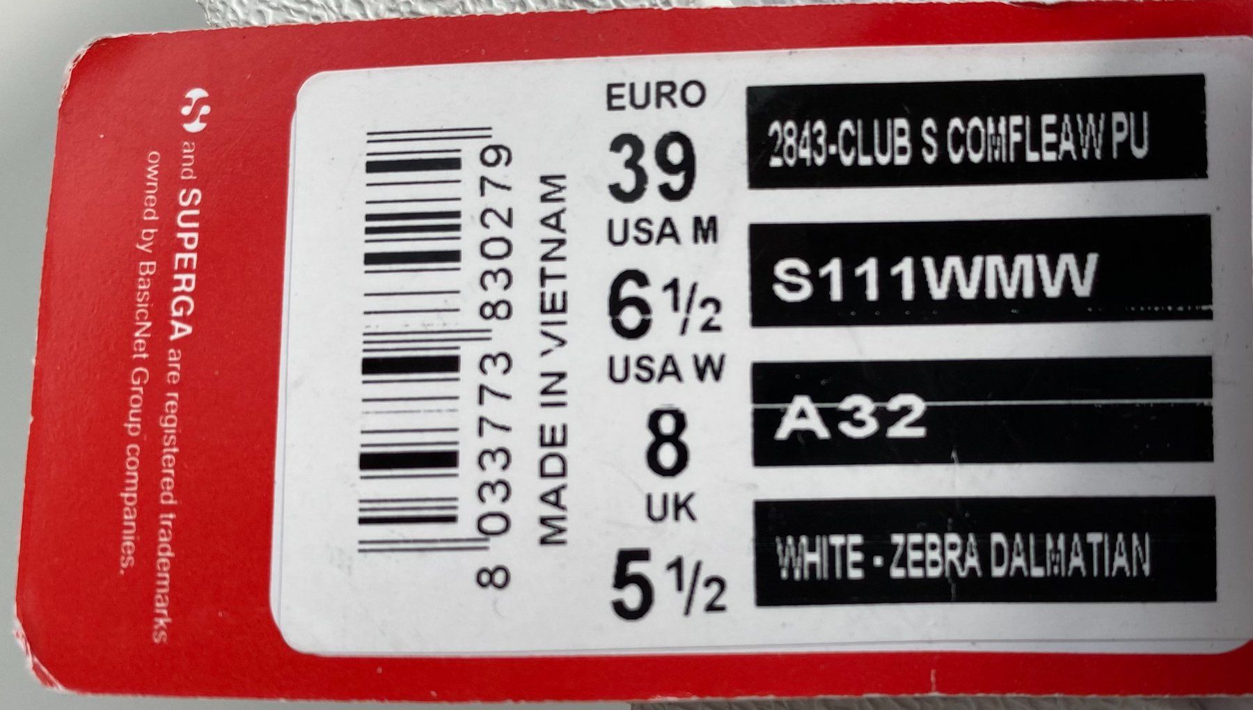 Superga Damenschuhe: Baskets Superga t. 39   NP:135 CHF    NEU! – Neu und originalverpackt aus Peseux von Gilloss 9